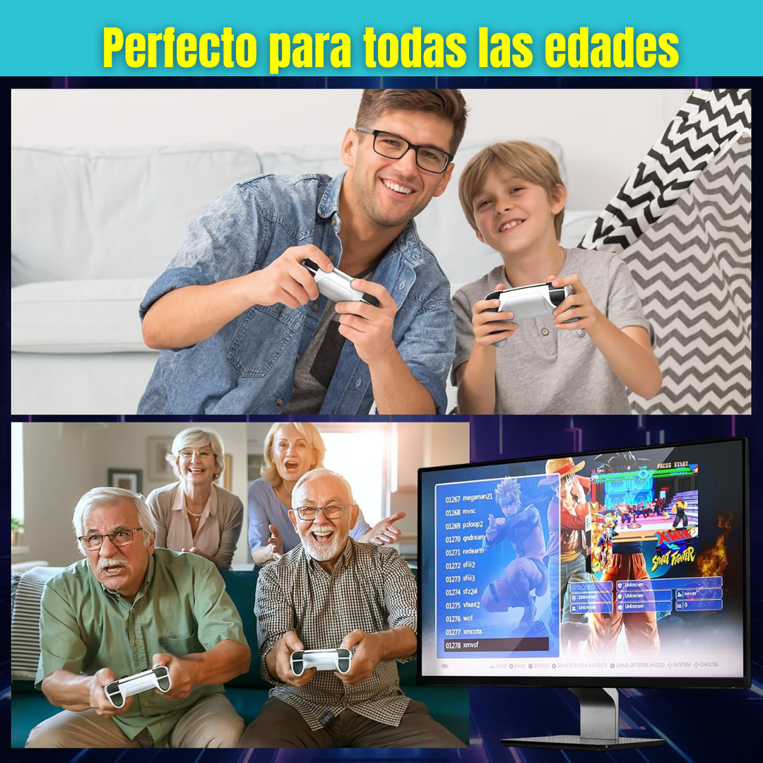 Consola Retro con 20000 juegos